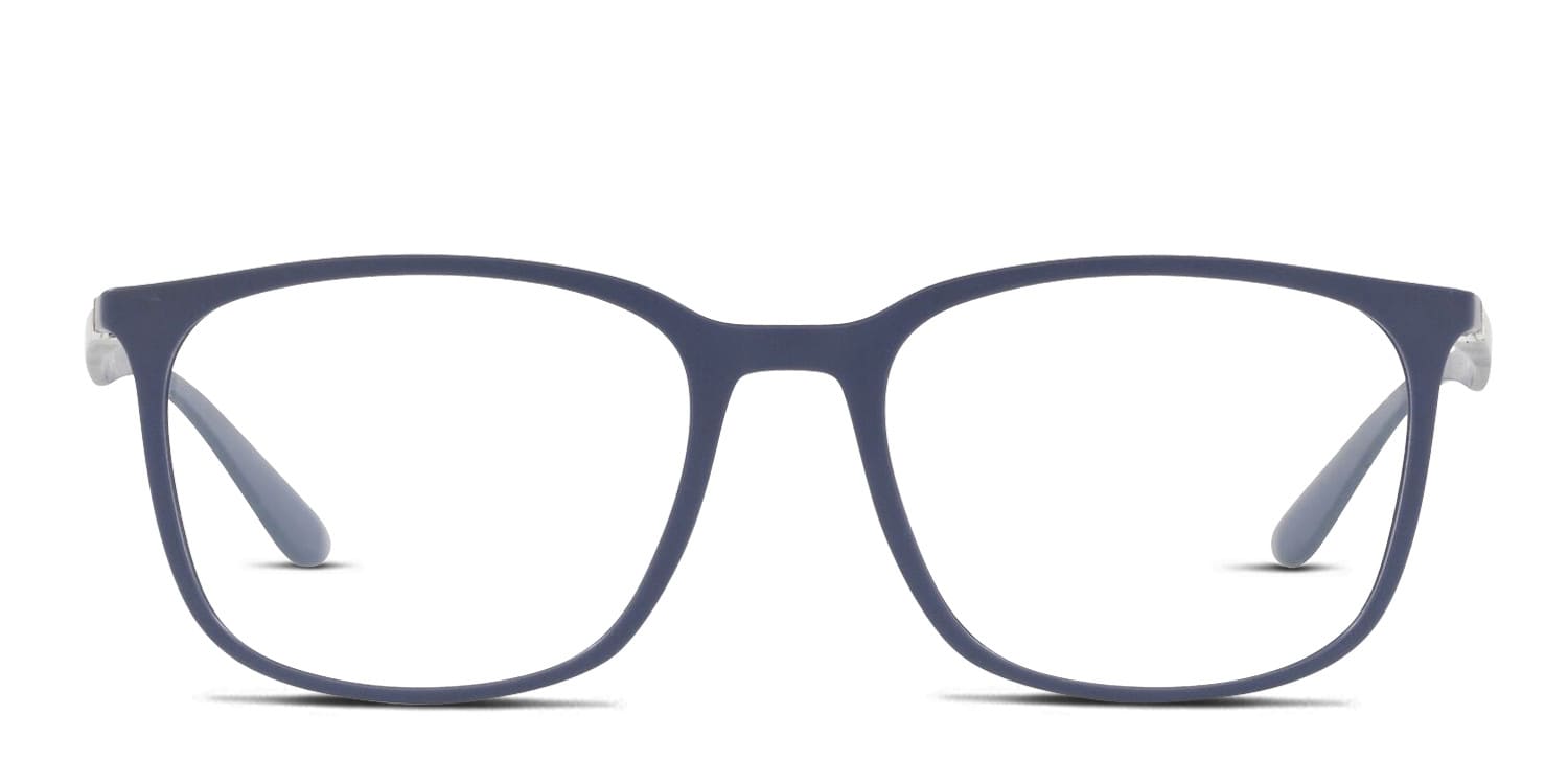 Ray-Ban RX7199 Blue glasses - Blue - Frontal View