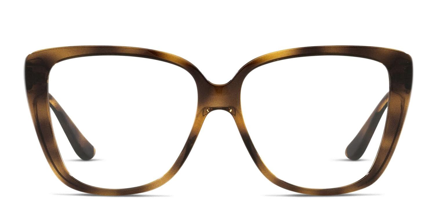 Vogue Eyewear Tortoise Shell Rectangular Eyeglasses Frames Vogue Eyewear 0VO5523 Glasses in Tortoise | Target Optical main image 2