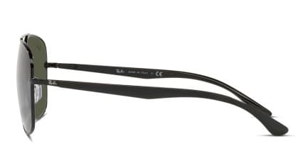 Ray-Ban RB3683 Shiny Black glasses - Shiny Black - Side View
