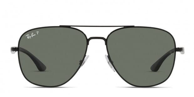 Ray ban black green aviator 2025
