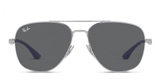 Ray ban silver frame black lens outlet