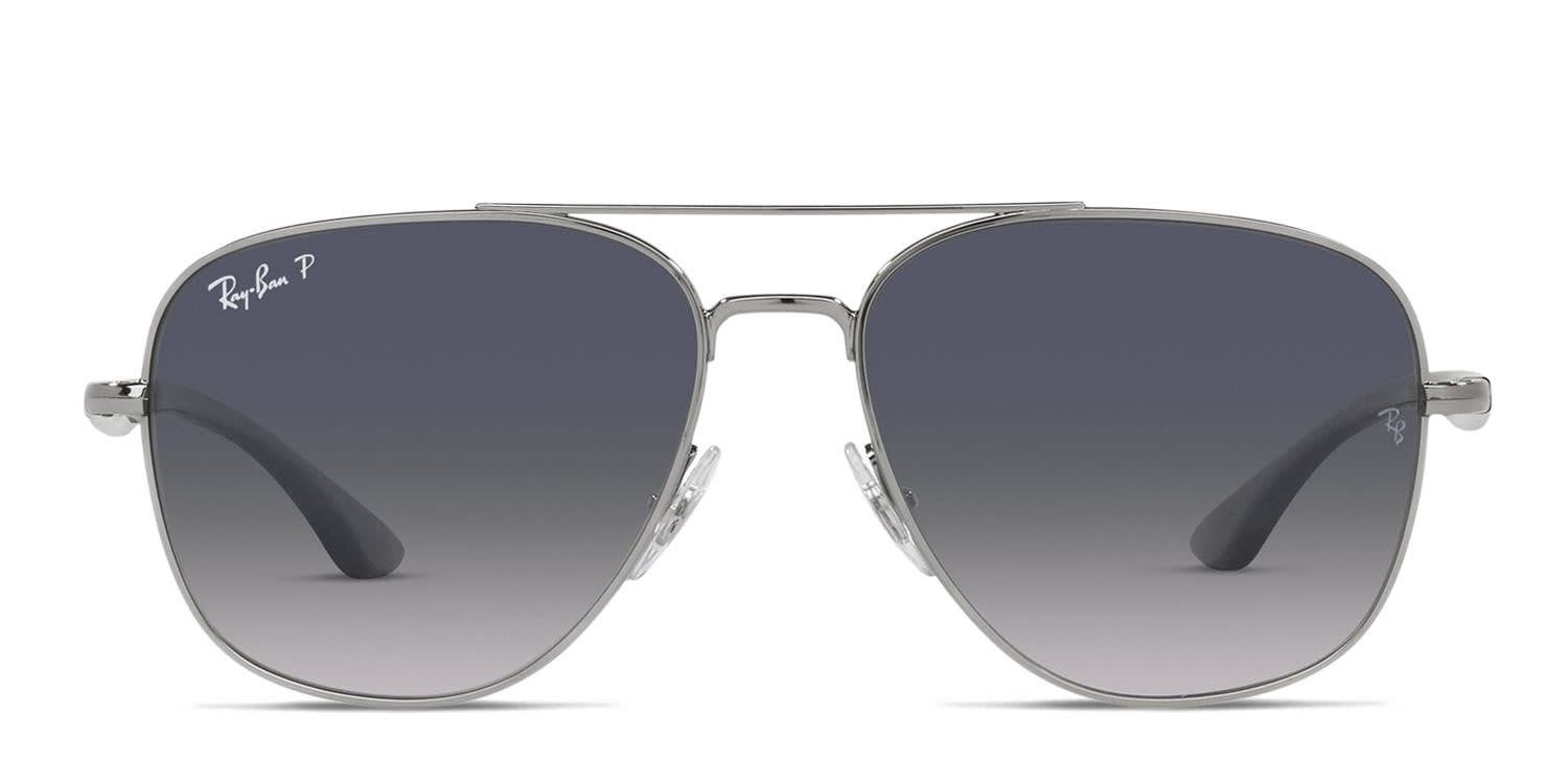 Hugo Boss 1142/F/S silver frame with silver flash lenses