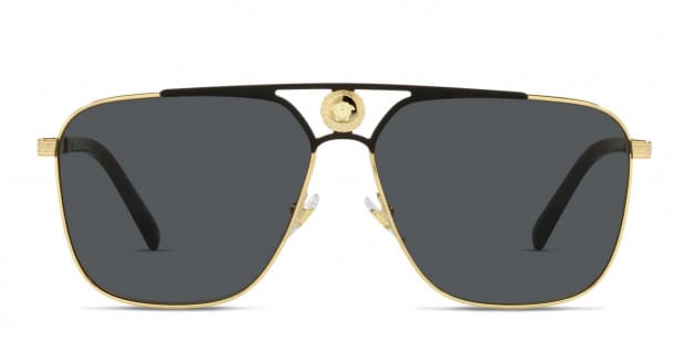 Versace sunglasses mens hot sale gold