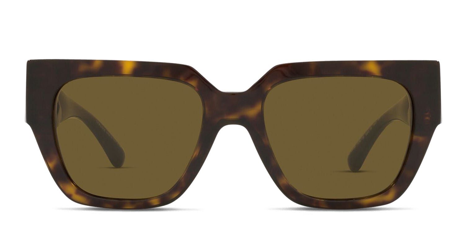 Just Cavalli Havana Women\'s NWT 52mm Oversized, Square Tortoiseshell Sunglasses. Charm Luxe Square Sunglasses in Tortoise – Jessica Simpson main image 4