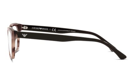 Emporio Armani EA3186 Brown glasses - Brown - Side View