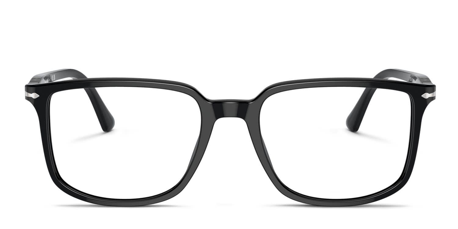 Persol PO3275V Shiny Black glasses - Shiny Black - Frontal View
