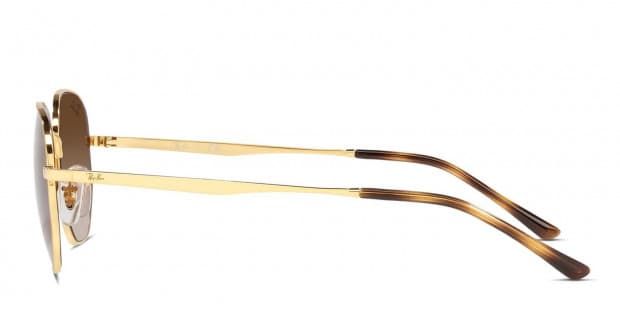 Ray-Ban RB3682 Gold Prescription Sunglasses - 50% Off Lenses