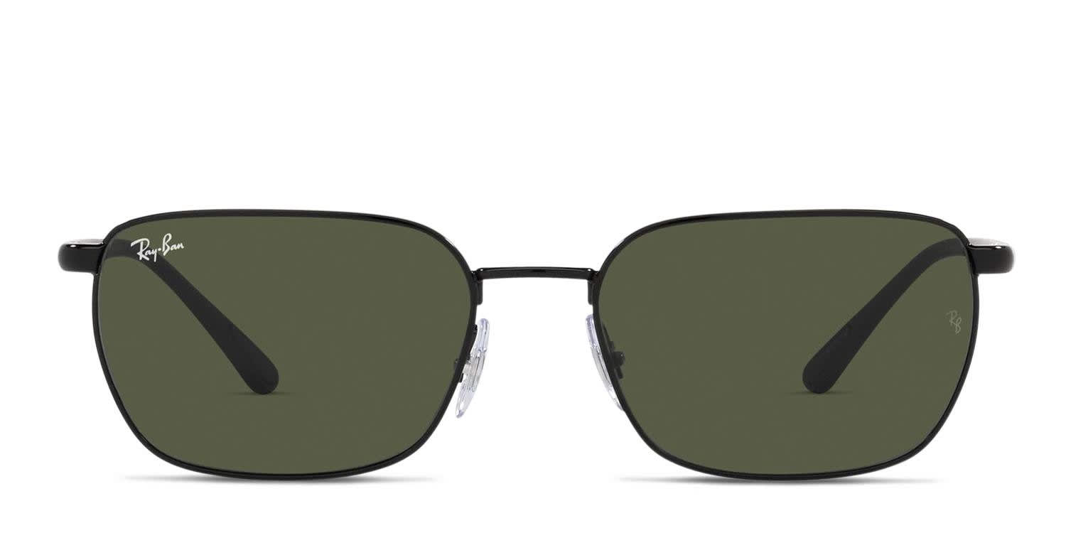 サングラス/メガネ RAYBAN RB3684 Ray-Ban RB3684 Black Prescription Sunglasses - 50% Off Lenses