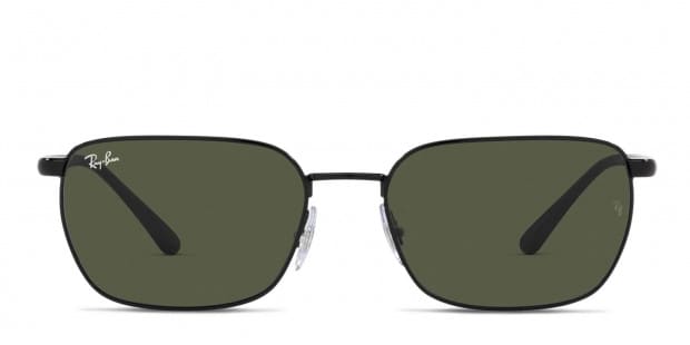 通販でクリスマス - Sunglasses Prescription Black RB3684 Ray-Ban 50% Lenses Off 小物