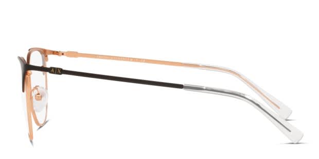 Armani Exchange AX1034 Black , Gold , Pink Eyeglasses | Includes