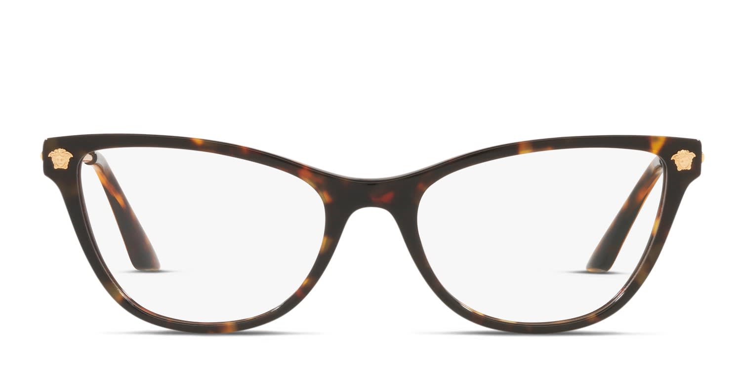Versace VE3309 Tortoise glasses - Tortoise - Frontal View