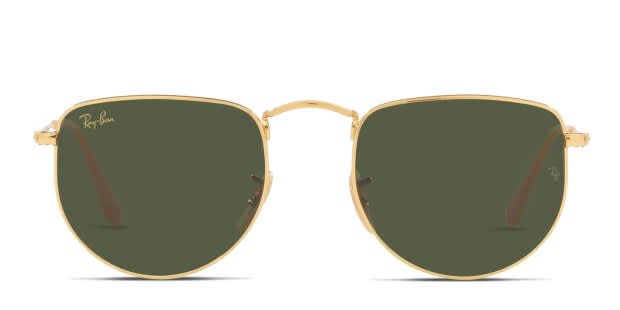 Ray-Ban Elon Gold Frame Black Lens Sunglasses With Case Ray-Ban RB3958 Elon - Geometric Legend Gold Frame  main image 4