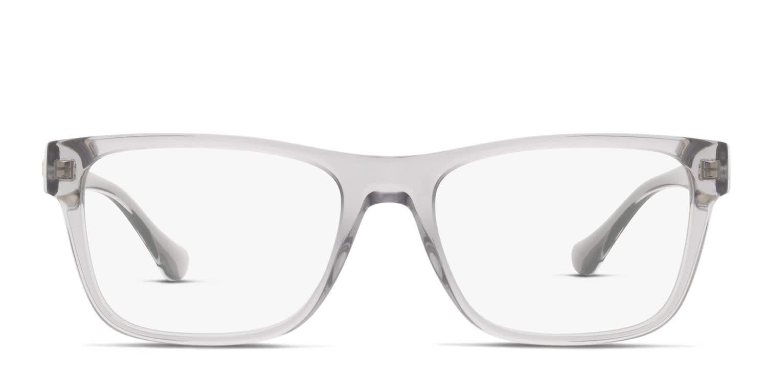 Versace VE3303 Gray, Clear glasses - Gray / Clear - Frontal View