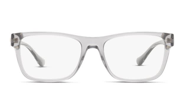 <廃盤品> VITRIINI （clear-light gray） Versace VE3303 Gray/Clear Eyeglasses | Includes FREE Rx Lenses