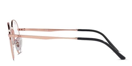 Ray-Ban RX3681V Rose Gold glasses - Rose Gold - Side View
