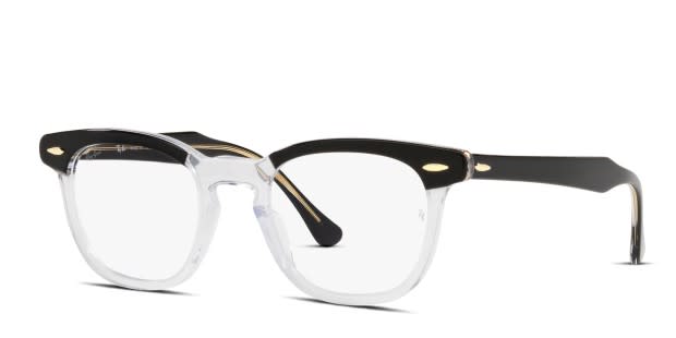 注目の Ray-Ban RX5398F Hawkeye black , clear frame 小物