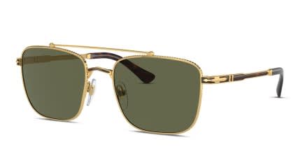 Persol PO2487S Gold glasses - Gold - Angle View