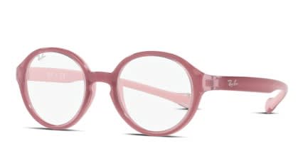 Ray-Ban RY9075V Kids Pink glasses - Pink - Angle View
