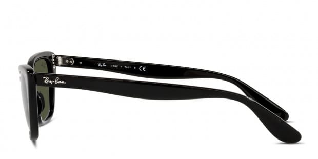 Ray-Ban RB2299 Lady Burbank Shiny Black Prescription Sunglasses - 50% Off  Lenses