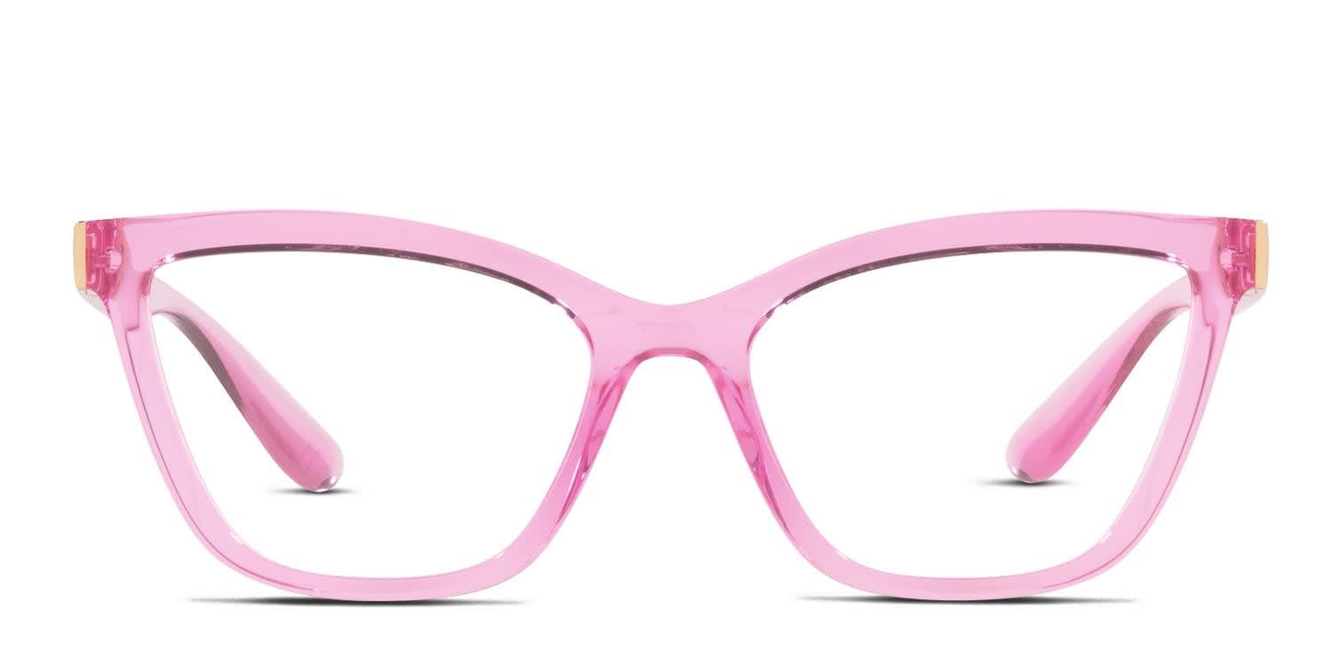 Dolce & Gabbana DG5076 Pink Eyeglasses | Includes FREE Rx Lenses