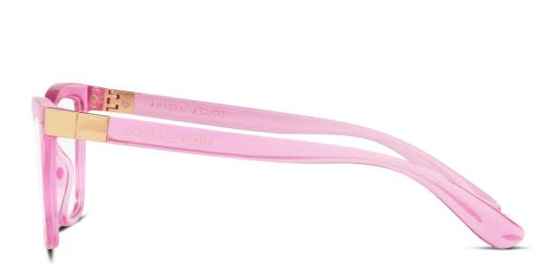 Dolce & Gabbana DG5076 Pink Eyeglasses | Includes FREE Rx Lenses