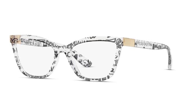 Dolce & Gabbana DG5076 Clear Eyeglasses | Includes FREE Rx