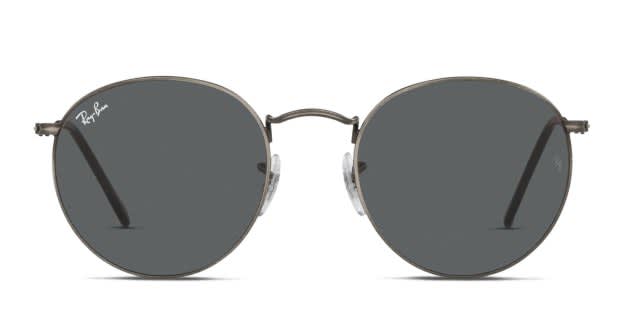 【Grey Wolf】Ray-Ban RB3447 ラウンドメタル Ray-Ban RB3447 Round Metal Gunmetal, Gray Sunglasses Online