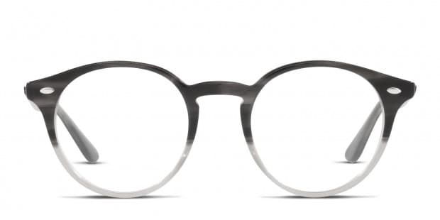 Ray Ban RX2180V Gray Clear Eyeglasses Includes FREE Rx Lenses