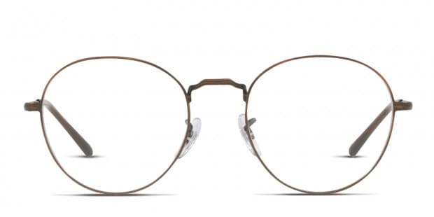 Ray Ban 3582V Brown Bronze Eyeglasses Includes FREE Rx Lenses