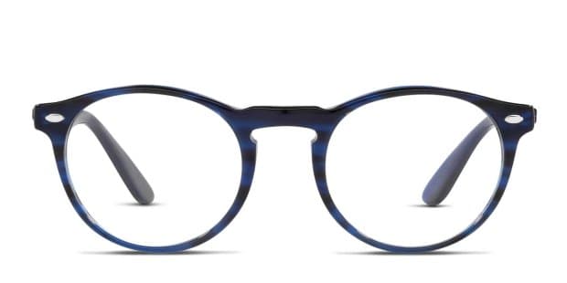 Ray-Ban 5283 Blue/Tortoise Prescription Eyeglasses display picture 3