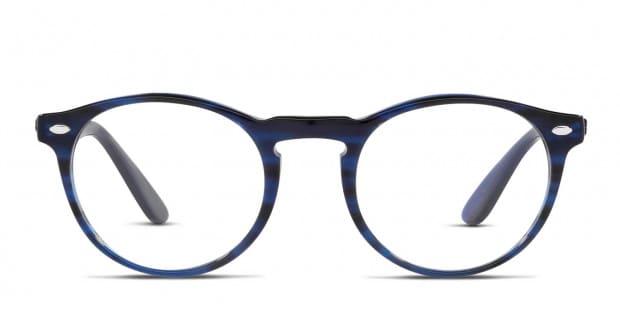 Ray Ban 5283 Blue Tortoise Prescription Eyeglasses