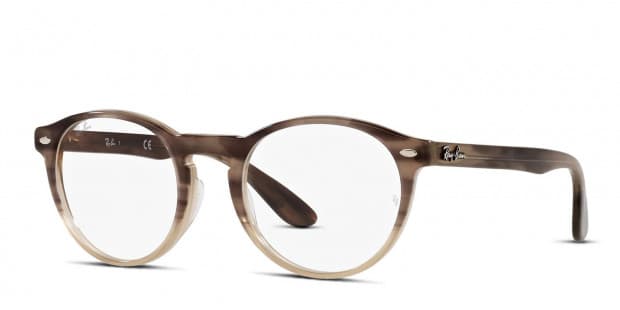 Ray-Ban 5283 Brown/Clear Prescription Eyeglasses