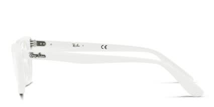 Ray-Ban RY9099V Miss Burbank Kids White glasses - White - Side View