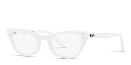 Ray-Ban RY9099V Miss Burbank Kids White glasses - White - Angle View