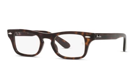 Ray-Ban RY9083V Burbank JR Kids Brown, Tortoise glasses - Brown / Tortoise - Angle View