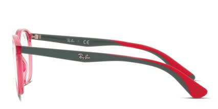 Ray-Ban RY1598 Kids Red glasses - Red - Side View