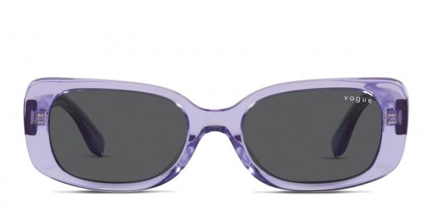 Vogue purple glasses store