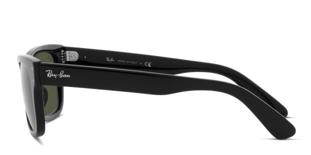 Ray-Ban RB2283 Mr Burbank Shiny Black, Green Prescription
