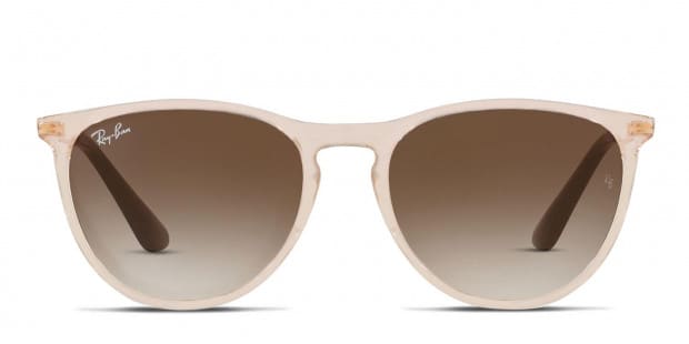 Ray Ban RJ9060S Kids Beige Clear Gold Prescription Sunglasses 50 Off Lenses