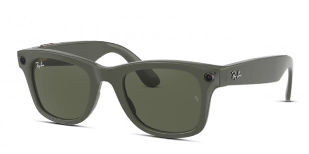 Ray-Ban Stories RW4002 Wayfarer Green frame with