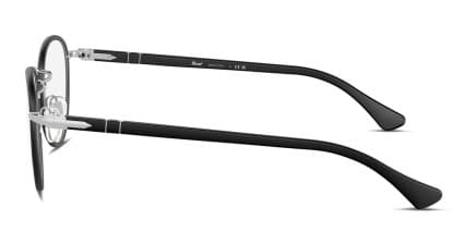 Persol PO2410VJ Black, Silver glasses - Black / Silver - Side View
