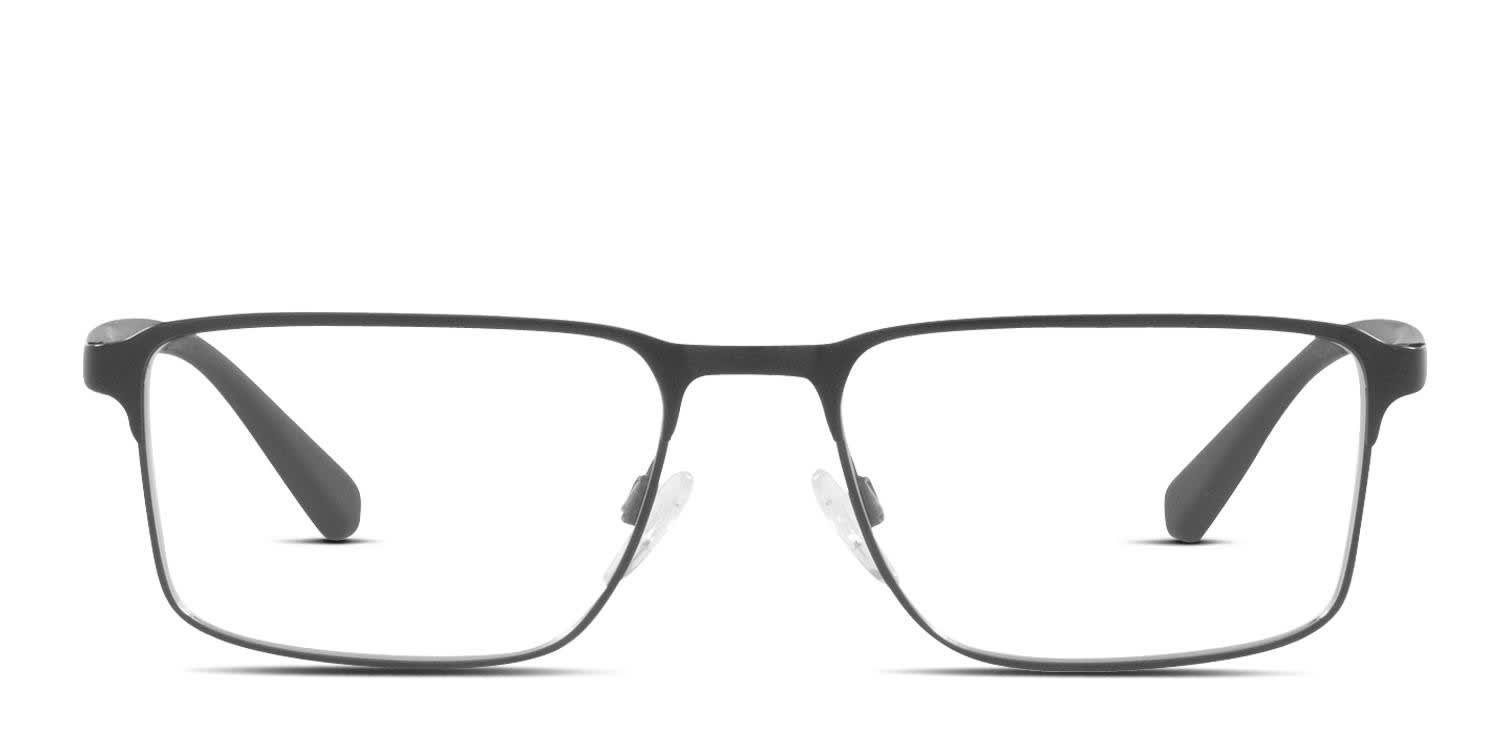 Emporio Armani EA1046 Matte Black glasses - Matte Black - Frontal View