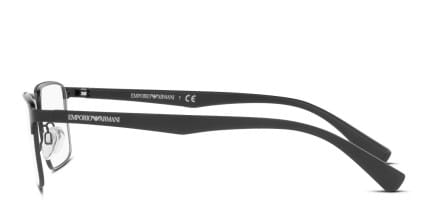 Emporio Armani EA1046 Matte Black glasses - Matte Black - Side View