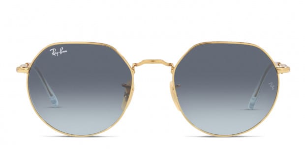 Ray ban gold and blue online