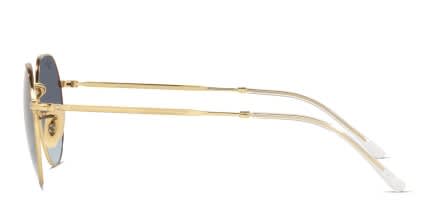 Ray-Ban RB3565 Jack Blue , Gold , Gray glasses - Blue / Gold / Gray - Side View