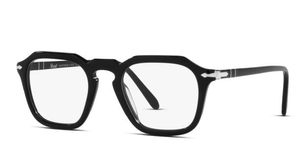 Persol PO3292V Shiny Black Eyeglasses | Includes FREE Rx Lenses