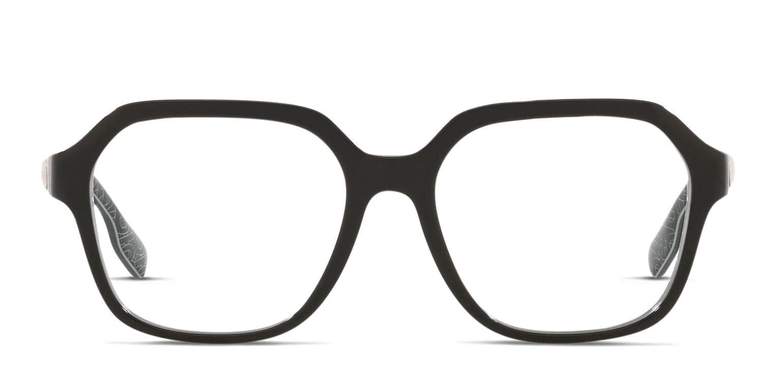 Burberry BE2358 Isabella Shiny Black glasses - Shiny Black - Frontal View