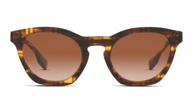 Burberry BE4367 Yvette Tortoise Prescription Sunglasses - 50  display picture 3