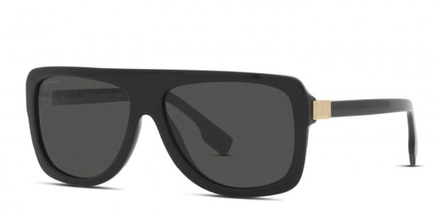サングラス Burberry Sunglasses BE4318 Black Frame Unisex Burberry BE4318 Camron Gray/Tortoise Prescription Sunglasses