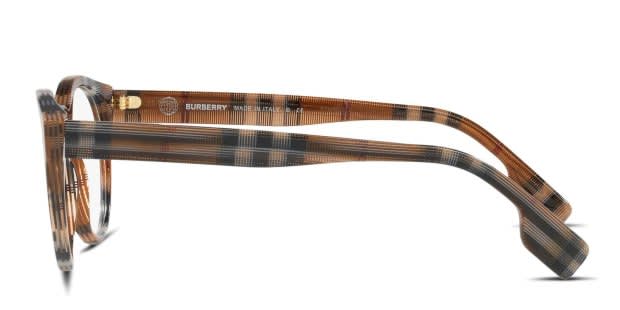 Burberry BE2354 Grant Brown/Gray Eyeglasses | Includes FREE Rx Lenses